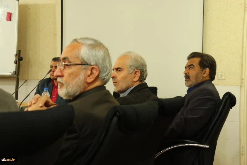 برگزاری جلسه پرسش و پاسخ با حضور دکتر کچوئیان معاون نظارت، ارزیابی و تضمین کیفیت دانشگاه فرهنگیان و دکتر دلقندی مشاور رئیس دانشگاه و مدیرکل حراست دانشگاه فرهنگیان 
 4