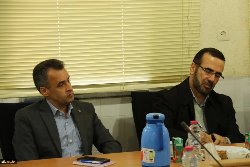 برگزاری جلسه پرسش و پاسخ با حضور دکتر کچوئیان معاون نظارت، ارزیابی و تضمین کیفیت دانشگاه فرهنگیان و دکتر دلقندی مشاور رئیس دانشگاه و مدیرکل حراست دانشگاه فرهنگیان 
 5