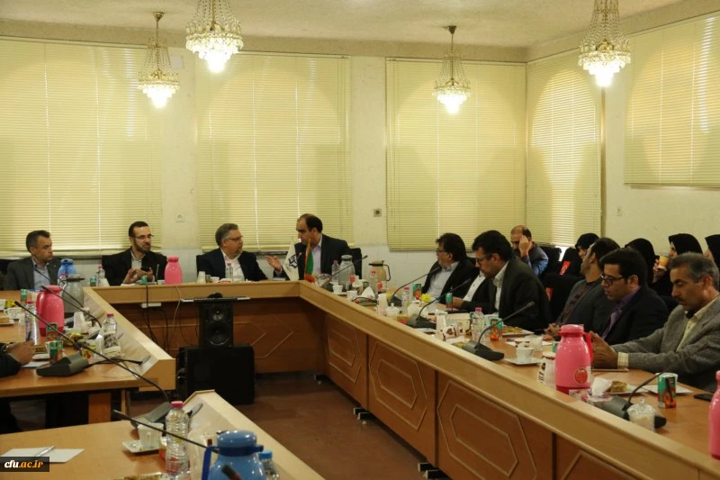 برگزاری جلسه پرسش و پاسخ با حضور دکتر کچوئیان معاون نظارت، ارزیابی و تضمین کیفیت دانشگاه فرهنگیان و دکتر دلقندی مشاور رئیس دانشگاه و مدیرکل حراست دانشگاه فرهنگیان 
 7