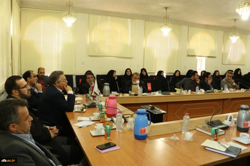 برگزاری جلسه پرسش و پاسخ با حضور دکتر کچوئیان معاون نظارت، ارزیابی و تضمین کیفیت دانشگاه فرهنگیان و دکتر دلقندی مشاور رئیس دانشگاه و مدیرکل حراست دانشگاه فرهنگیان 
 9