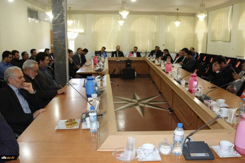 برگزاری جلسه پرسش و پاسخ با حضور دکتر کچوئیان معاون نظارت، ارزیابی و تضمین کیفیت دانشگاه فرهنگیان و دکتر دلقندی مشاور رئیس دانشگاه و مدیرکل حراست دانشگاه فرهنگیان 
 12