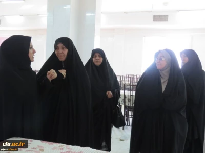 بازدید مشاور امور بانوان دانشگاه فرهنگیان از پردیس فاطمه الزهرا(س)