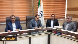 جلسه مشترک دانشگاه فرهنگیان با اداره کل آموزش و پرورش استان