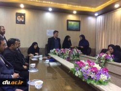 مراسم تکریم و معارفه معاون آموزشی، فرهنگی و پژوهشی پردیس علامه طباطبایی خواهران آذربایجان غربی برگزار شد 2