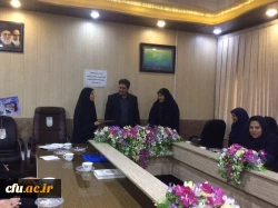 مراسم تکریم و معارفه معاون آموزشی، فرهنگی و پژوهشی پردیس علامه طباطبایی خواهران آذربایجان غربی برگزار شد 3