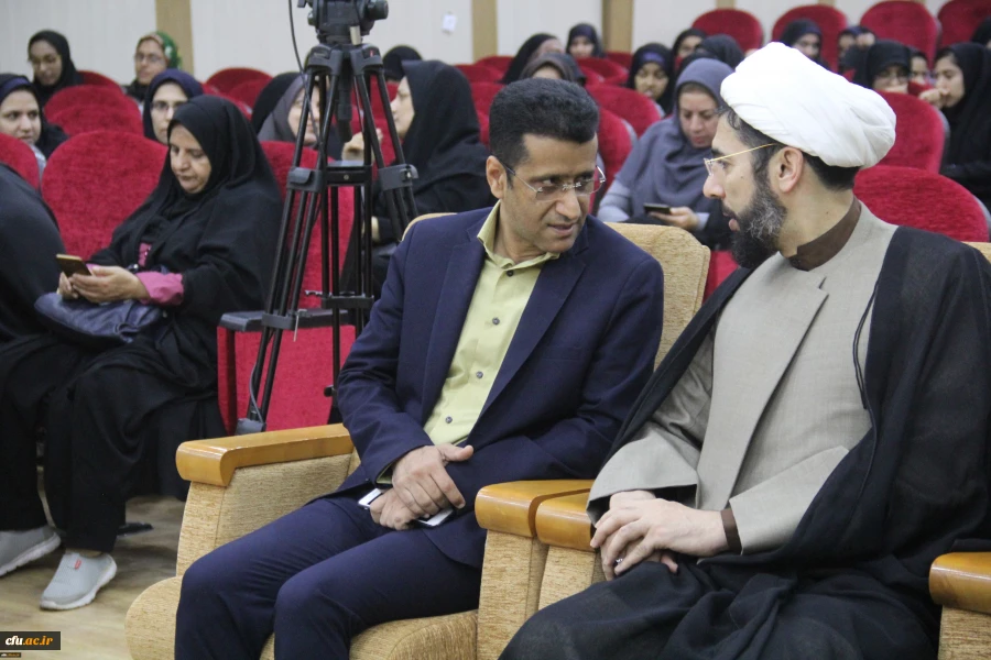 مراسم تکریم و معارفه سرپرستان پیشین و جدید دفتر نهاد نمایندگی مقام معظم رهبری در دانشگاه فرهنگیان هرمزگان 2