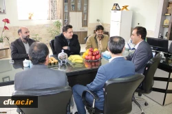 بازدید معاون آموزشی وتحصیلات تکمیلی دانشگاه فرهنگیان کشور از واحد شهید رجایی تربت حیدریه