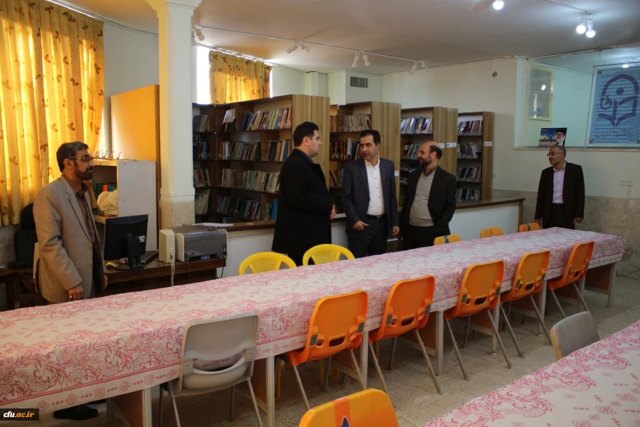 بازدید معاون آموزشی وتحصیلات تکمیلی دانشگاه فرهنگیان کشور از واحد شهید رجایی تربت حیدریه 2