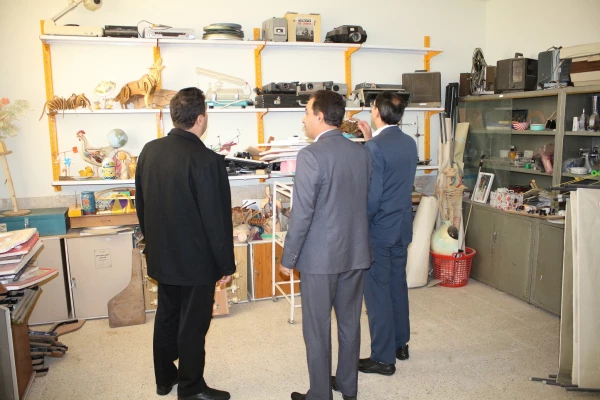 بازدید معاون آموزشی وتحصیلات تکمیلی دانشگاه فرهنگیان کشور از واحد شهید رجایی تربت حیدریه 3