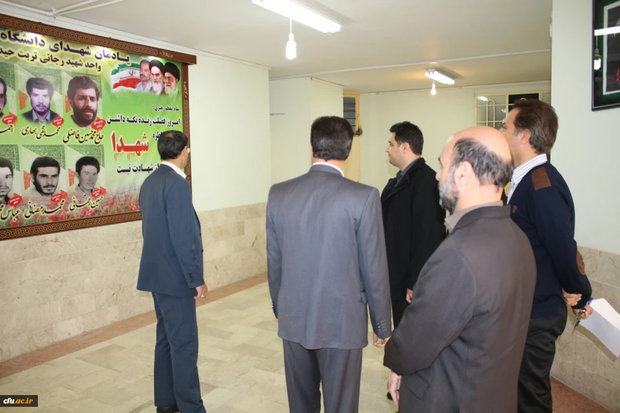 بازدید معاون آموزشی وتحصیلات تکمیلی دانشگاه فرهنگیان کشور از واحد شهید رجایی تربت حیدریه 6