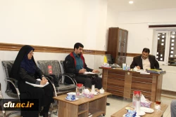 بازدید مدیرکل دانشجویی دانشگاه مرکزی فرهنگیان از پردیس های استان قم