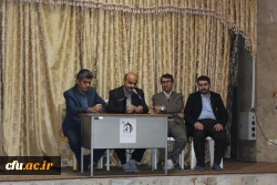 دردانشگاه فرهنگیان استان قزوین برگزارشد:    جلسه پرسش وپاسخ دانشجویان پردیس شهیدرجایی بامسئولین دانشگاه 2