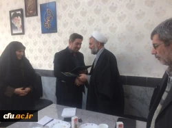 انعقاد تفاهم نامه همکاری فیما بین

دانشگاه فرهنگیان استان و مدیریت حوزه های علمیه خواهران آذربایجان غربی
 2