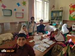بازدید دانشجویان رشته علوم تربیتی پردیس شهید مدرس سنندج از کلاس های چندپایه 2