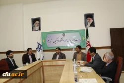 بازدید دکتر مشهدی مدیر امور مدارس وابسته و کارورزی دانشگاه فرهنگیان از مدیریت امور پردیس های استان قم