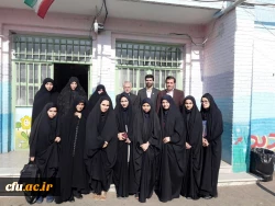 بازدید دکتر مشهدی مدیر امور مدارس وابسته و کارورزی دانشگاه فرهنگیان از مدیریت امور پردیس های استان قم