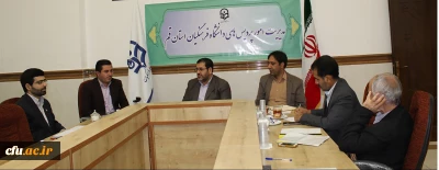 بازدید دکتر مشهدی مدیر امور مدارس وابسته و کارورزی دانشگاه فرهنگیان از مدیریت امور پردیس های استان قم