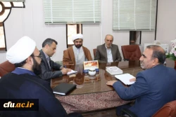 بررسی زمینه های همکاری بنیاد فرهنگی حضرت مهدی موعود(عج) در استان با دانشگاه فرهنگیان یزد 4