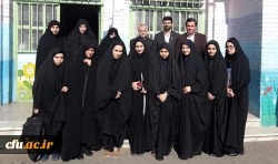 بازدید دکتر مشهدی مدیر امور مدارس وابسته و کارورزی دانشگاه فرهنگیان از مدیریت امور پردیس های استان قم