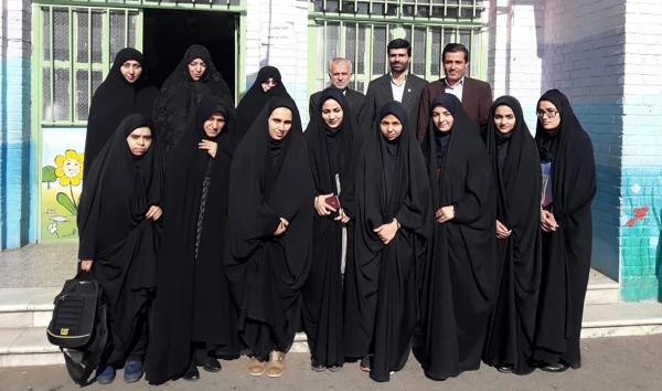 بازدید دکتر مشهدی مدیر امور مدارس وابسته و کارورزی دانشگاه فرهنگیان از مدیریت امور پردیس های استان قم