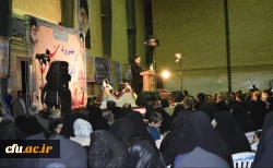 بازدید دکتر روشندل ازدانشگاه فرهنگیان واحد بنت الهدی صدر شهرستان فردوس