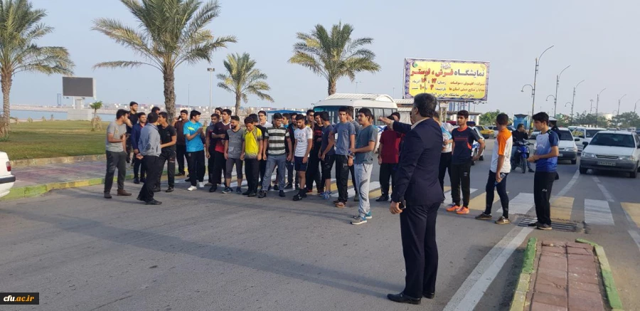 مسابقه دو صحرانوردی دانشجومعلمان در ساحل بوشهر برگزار شد 2