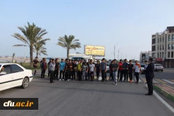 مسابقه دو صحرانوردی دانشجومعلمان در ساحل بوشهر برگزار شد 16