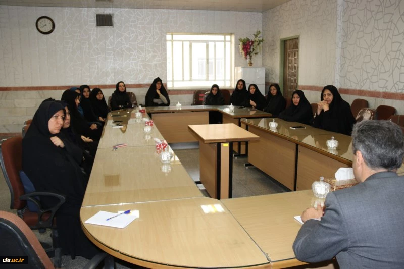 بازدید از پردیس فاطمه الزهرا (س) در اولین روز کاری مدیر جدید امور پردیس های استان یزد 3