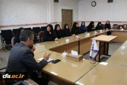 بازدید از پردیس فاطمه الزهرا (س) در اولین روز کاری مدیر جدید امور پردیس های استان یزد 7