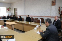 بازدید از پردیس فاطمه الزهرا (س) در اولین روز کاری مدیر جدید امور پردیس های استان یزد 8