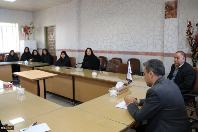 بازدید از پردیس فاطمه الزهرا (س) در اولین روز کاری مدیر جدید امور پردیس های استان یزد 8