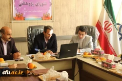 برگزاری جلسه شورای پژوهشی دانشگاه فرهنگیان کشور ازطریق ویدئو کنفرانس درقزوین 5