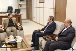 دیدار معاون پژوهشی دانشگاه فرهنگیان کشور با معاون سیاسی امنیتی استانداری قزوین 2