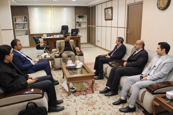 دیدار معاون پژوهشی دانشگاه فرهنگیان کشور با معاون سیاسی امنیتی استانداری قزوین 3