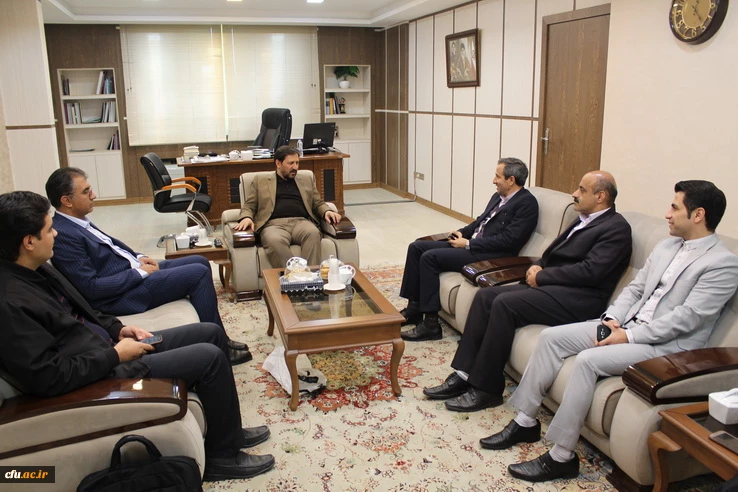 دیدار معاون پژوهشی دانشگاه فرهنگیان کشور با معاون سیاسی امنیتی استانداری قزوین 3