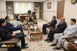 دیدار معاون پژوهشی دانشگاه فرهنگیان کشور با معاون سیاسی امنیتی استانداری قزوین 4