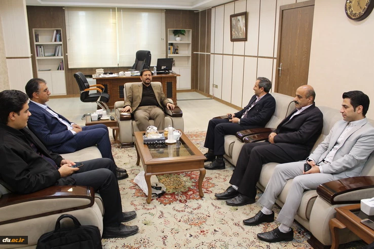 دیدار معاون پژوهشی دانشگاه فرهنگیان کشور با معاون سیاسی امنیتی استانداری قزوین 4