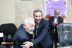 دیداروگفتگوی صمیمی دکتر طاهری نیا معاون پژوهشی دانشگاه فرهنگیان بااستاد آزادفر رئیس تربیت معلم قزوین پیش ازانقلاب 4