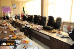 نشست دکتر طاهری نیا معاون پژوهشی دانشگاه فرهنگیان کشور با اساتید واعضای هیئت علمی دانشگاه فرهنگیان استان قزوین 7