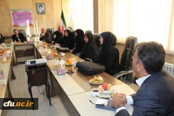 نشست دکتر طاهری نیا معاون پژوهشی دانشگاه فرهنگیان کشور با اساتید واعضای هیئت علمی دانشگاه فرهنگیان استان قزوین 8