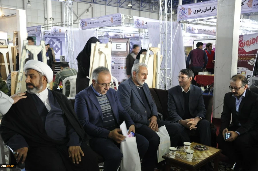 نگاهی به فعالیت های غرفه دانشگاه فرهنگیان در نمایشگاه پژوهش و فناوری خراسان رضوی 2