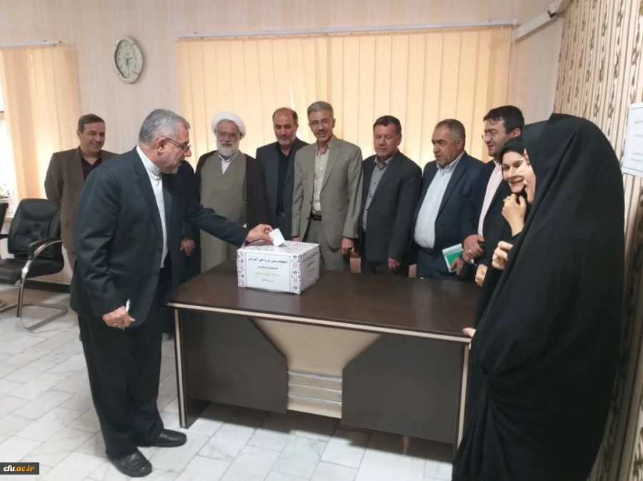 برگزاری انتخابات مدیران گروه های آموزشی دانشگاه فرهنگیان استان خوزستان