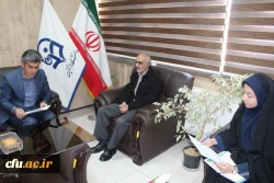 دیدار مدیریت امور پردیس های استان بااستاد آرم که 18سال رییس تربیت معلم قزوین بودند 5