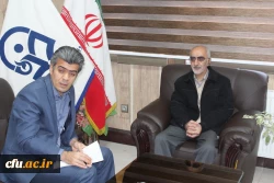 دیدار مدیریت امور پردیس های استان بااستاد آرم که 18سال رییس تربیت معلم قزوین بودند 7