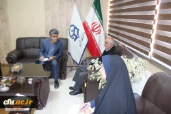 دیدار مدیریت امور پردیس های استان بااستاد آرم که 18سال رییس تربیت معلم قزوین بودند 8