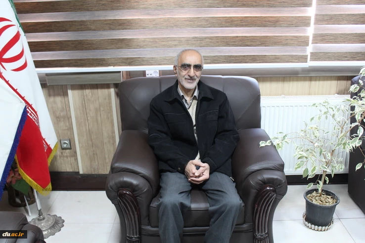 دیدار مدیریت امور پردیس های استان بااستاد آرم که 18سال رییس تربیت معلم قزوین بودند 11