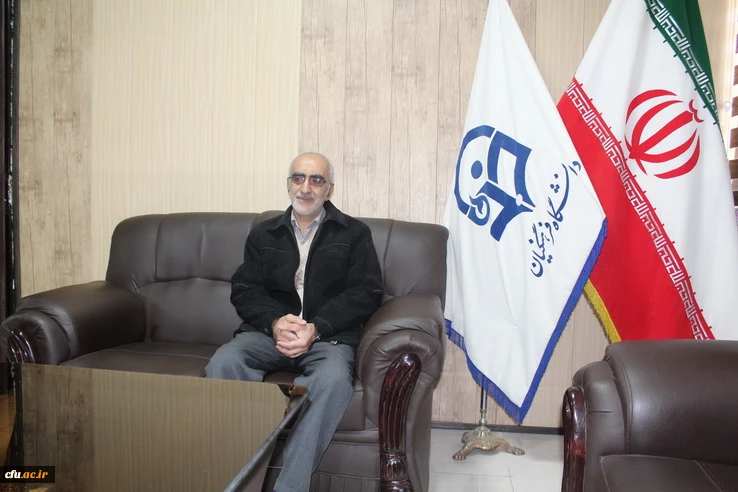 دیدار مدیریت امور پردیس های استان بااستاد آرم که 18سال رییس تربیت معلم قزوین بودند 12