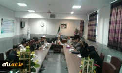 جلسه معارفه و تکریم معاونت هماهنگی دانشگاه  فرهنگیان استان سیستان وبلوچستان