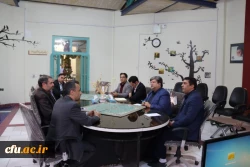 نشست مسئولان دانشگاه فرهنگیان با مدیرکل، معاونین و کارشناسان کانون پرورش فکری کودکان و نوجوانان استان یزد
 3