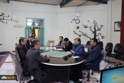 نشست مسئولان دانشگاه فرهنگیان با مدیرکل، معاونان و کارشناسان کانون پرورش فکری کودکان و نوجوانان استان یزد